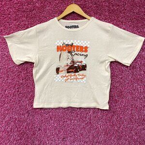 Hooters Racing Delightfully Tacky Yet Unrefined Crop Top 3XL